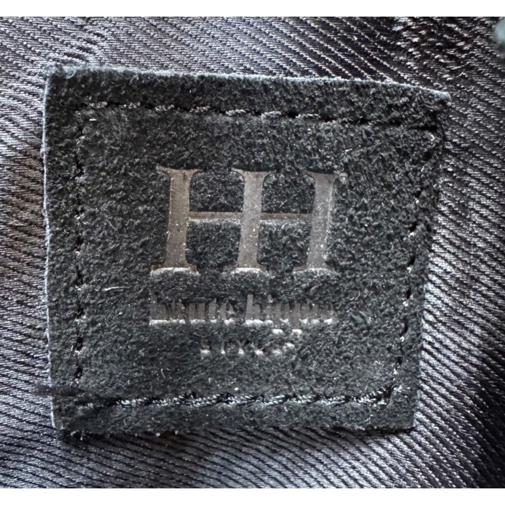 Haute‎ Hippie Style Fringe Suede Hobo Bag Black - Picture 11 of 16